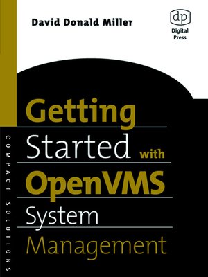cover image of Getting Started with OpenVMS System Management